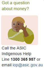 ASIC Indigenous Help Line
