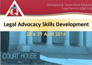 Advocacy Skills Workshop: Brisbane