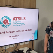 Our CLE Team in NQ participate in the ‘Everyday Legal Training for Frontline Workers’ event
